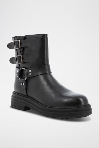 Bottines en cuir Riddie - Noir