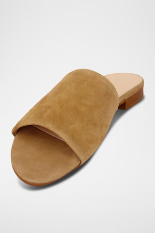 Mules en nubuck Inaya - Beige