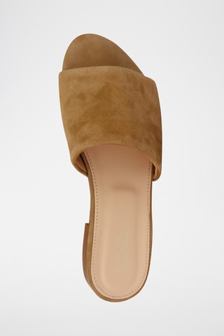 Mules en nubuck Inaya - Beige