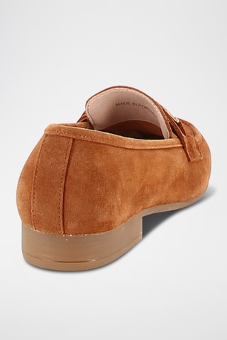 Mocassins en nubuck Nouna - Camel