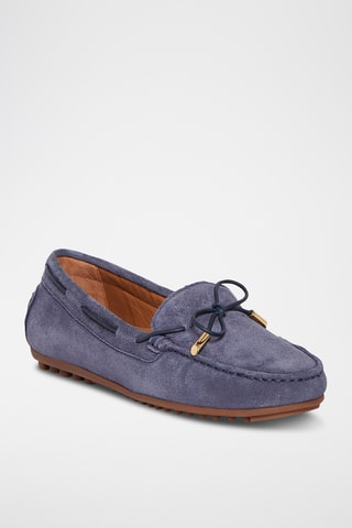 Chaussures bateau en nubuck All - Bleu marine