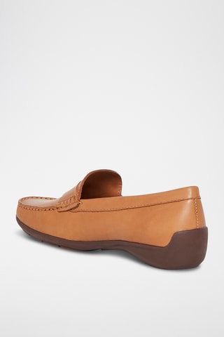 Mocassins en cuir Natalia - Camel