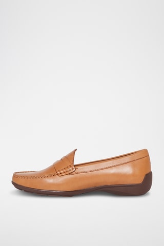 Mocassins en cuir Natalia - Camel