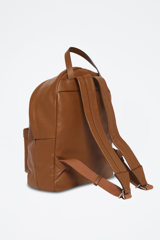 Sac à dos en cuir - Marron