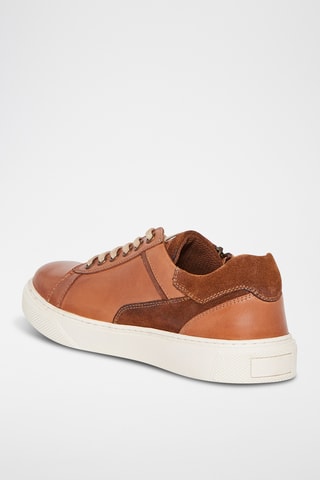 Baskets en cuir Antoine - Camel