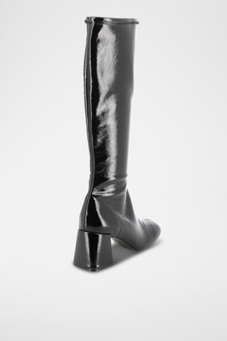 Botas envernizadas Gabryelle - Preto