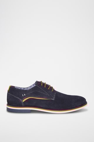 Derbys en nubuck Jules - Bleu