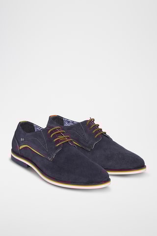 Derbys en nubuck Jules - Bleu