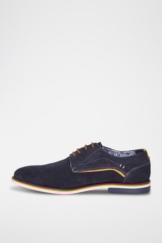 Derbys en nubuck Jules - Bleu