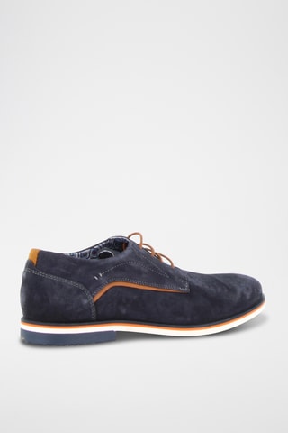 Derbys en nubuck Jules - Bleu