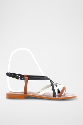 Sandales en cuir Amy - Multicolore