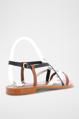 Sandales en cuir Amy - Multicolore