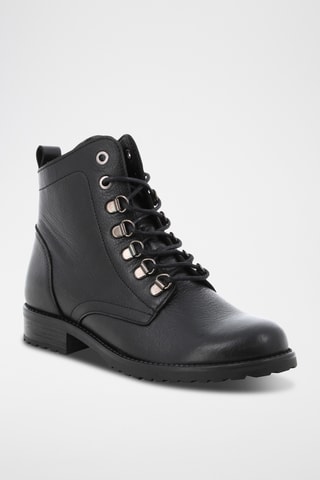 Bottines en cuir Avi - Noir