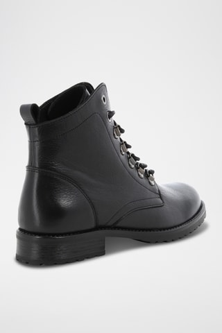Bottines en cuir Avi - Noir