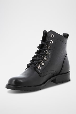 Bottines en cuir Avi - Noir