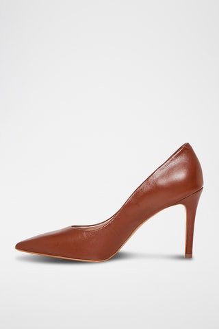 Escarpins en cuir Enivrante - Marron