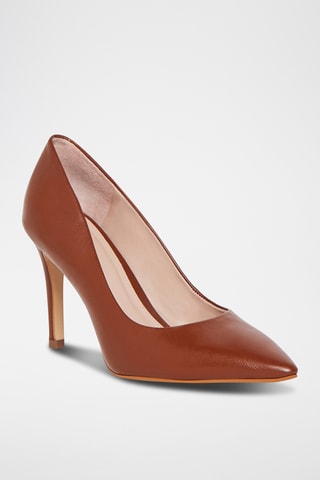 Escarpins en cuir Enivrante - Marron