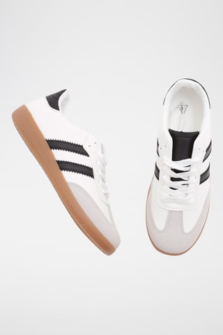 Baskets Tonio - Blanc et noir