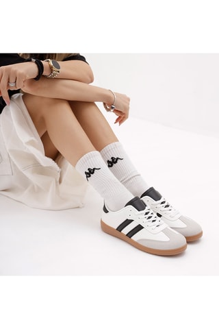 Baskets Tonio - Blanc et noir