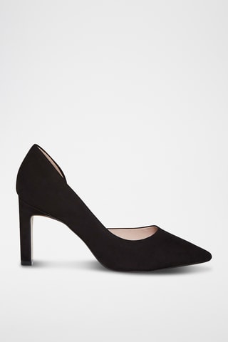 Escarpins en nubuck Frivola - Noir