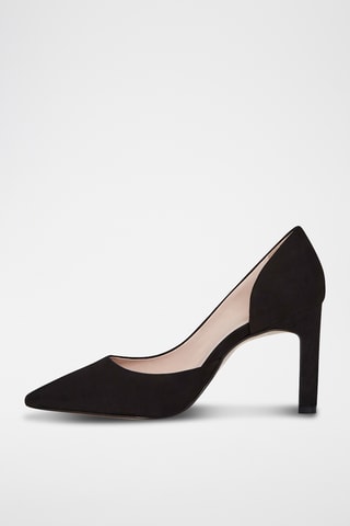 Escarpins en nubuck Frivola - Noir