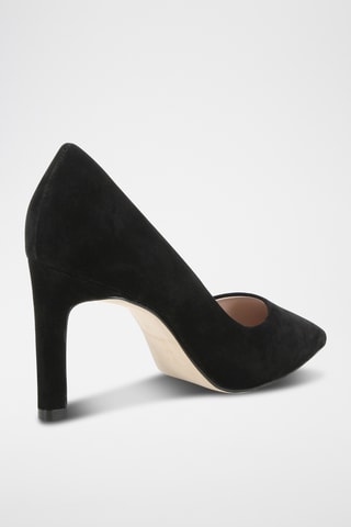 Escarpins en nubuck Frivola - Noir