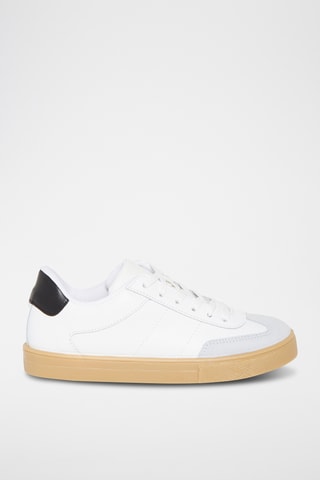 Baskets en cuir Gaby - Blanc