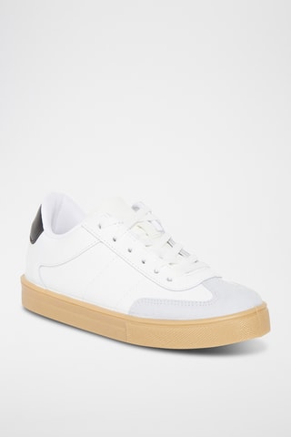 Baskets en cuir Gaby - Blanc