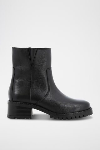 Bottines en cuir Lacca - Noir