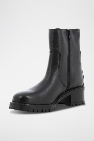 Bottines en cuir Lacca - Noir