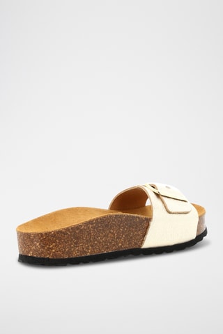 Mules en cuir Raydonia - Doré