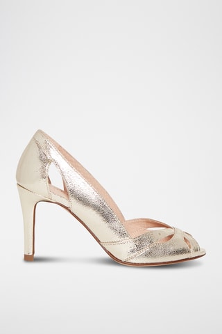 Escarpins en cuir Mimosa - Doré