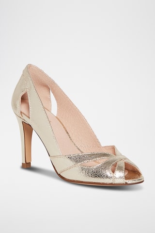 Escarpins en cuir Mimosa - Doré