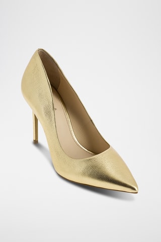 Escarpins en cuir Enivrante - Doré