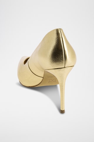 Escarpins en cuir Enivrante - Doré