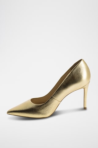 Escarpins en cuir Enivrante - Doré