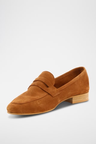 Mocassins en nubuck Awa - Camel