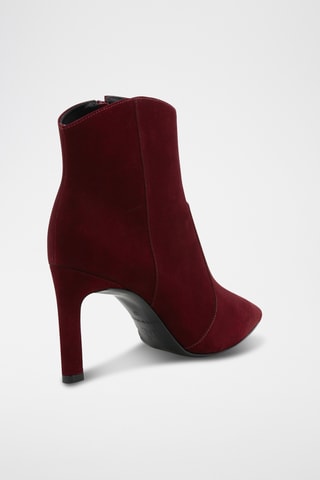 Bottines en nubuck Armelle - Bordeaux