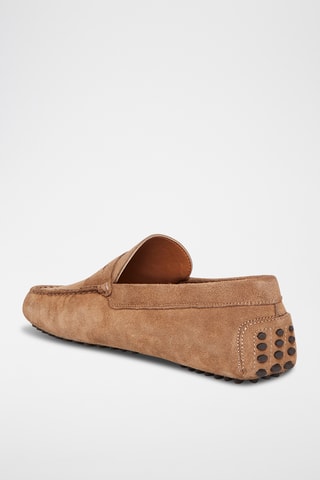 Mocassins en nubuck Patrick - Beige