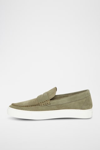 Mocassins en nubuck Romain - Kaki