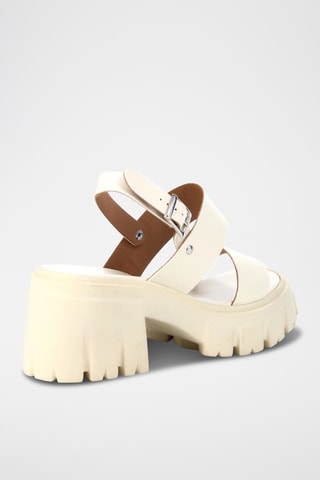 Sandales à talons Tanaisie - Beige