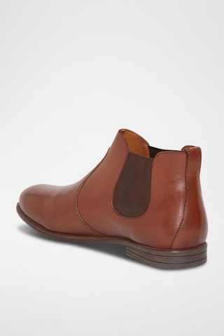 Boots Chelsea en cuir Rasiglio - Marron
