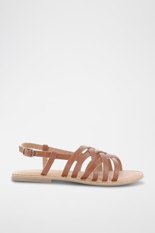 Sandales en cuir Swannie - Camel