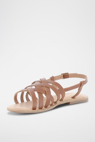 Sandales en cuir Swannie - Camel