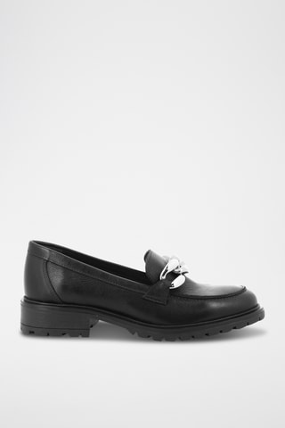 Mocassins en cuir Upi - Noir