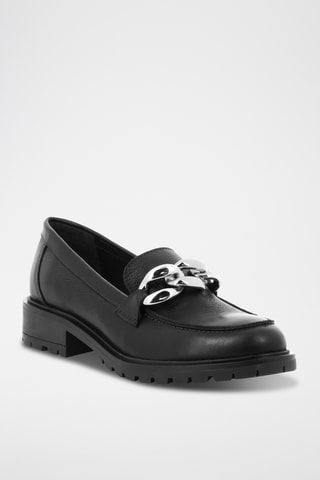 Mocassins en cuir Upi - Noir
