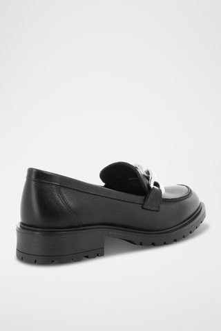 Mocassins en cuir Upi - Noir