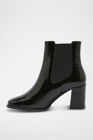 Bottines Chelsea en cuir verni Chelsea - Noir