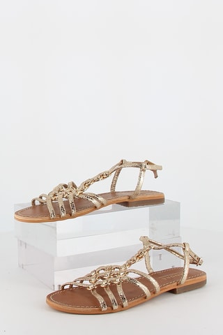 Sandales en cuir Rosalita - Doré