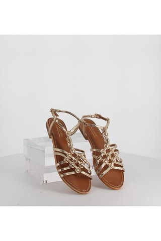 Sandales en cuir Rosalita - Doré